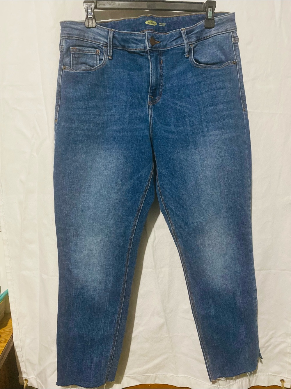 Old Navy Blue Ankle-Length Women's Jeans
